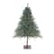 6.5ft. Pre-Lit Real Touch™ Fairbanks Alpine Artificial Christmas Tree, Clear Lights